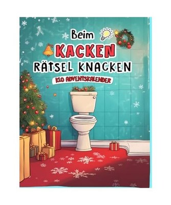 Beim Kacken Rätsel knacken: Klo-Adventskalender voller Humor   Ideal für Mä