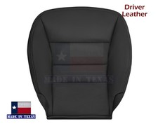2005 - 2013 For Chevy Corvette C6 Driver Side Bottom Leather Seat Cover Black