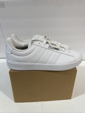 Adidas Men's GRAND COURT 3.0 SHOES Size 11 Triple White