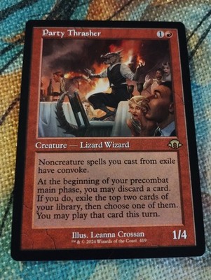 Retro Party Thrasher - Modern Horizons 3 - NM - MTG - Magic: The Gathering