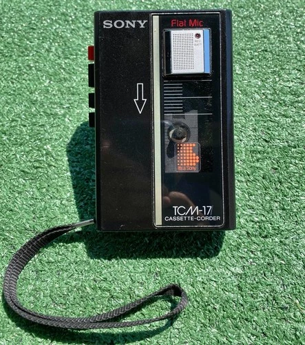 Vintage Sony TCM-17 Cassette Recorder Parts Or Repair
