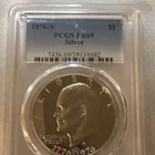 Photo of a 1976-S Eisenhower Dollar Proof from an eBay listing that sold on Jul 20, 2026