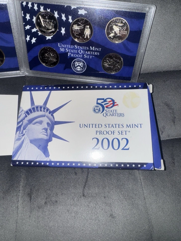 2002 US Mint State Quarters Proof coin collection vintage Coin Collection - Image 3 of 4
