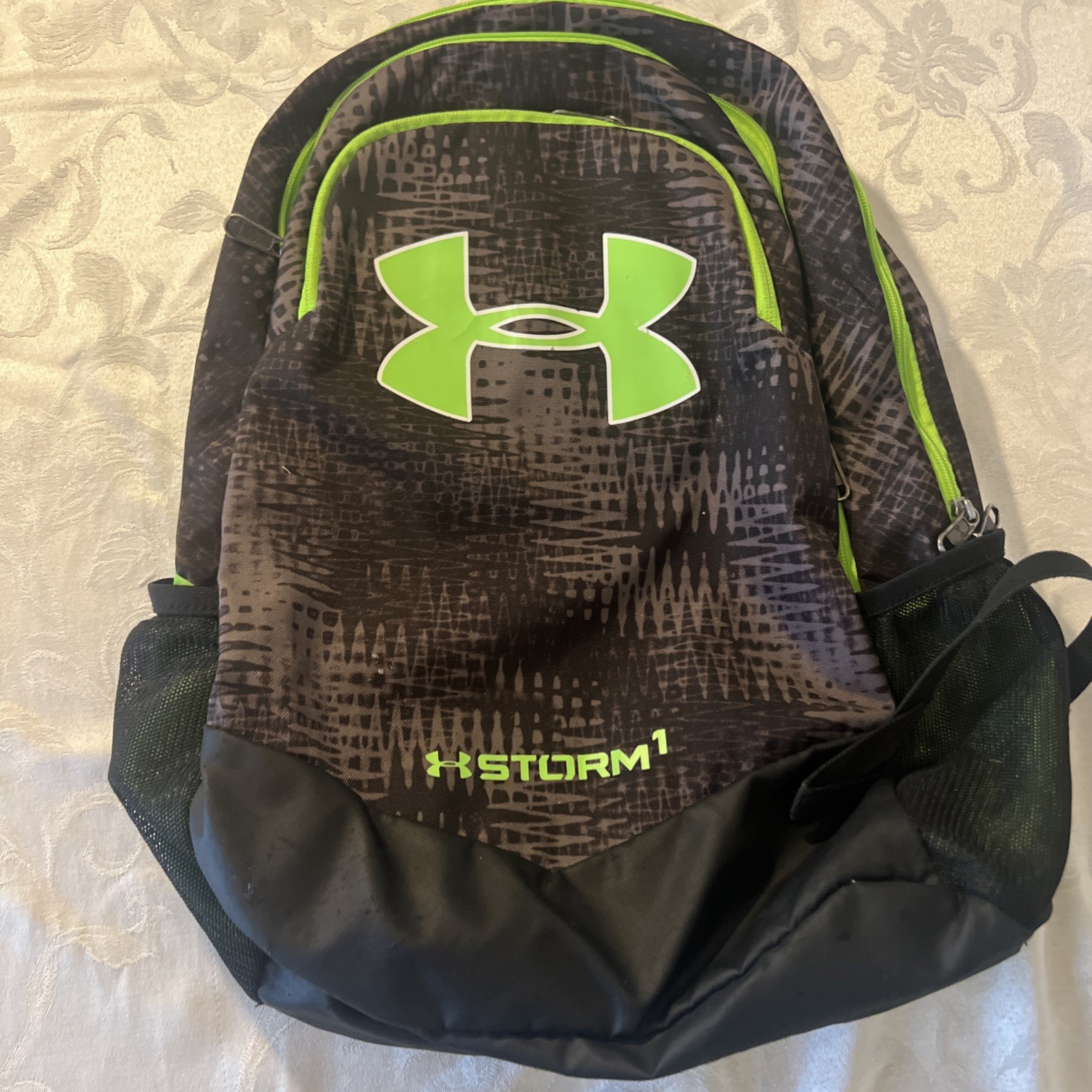 under armor backpack Black/green - image 6