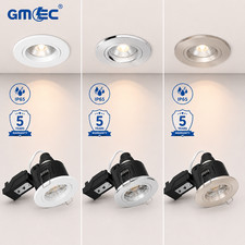IP65 GU10 Downlight Fire Rated 30/60/90 Twist Lock Spotlight Fitting GMEC