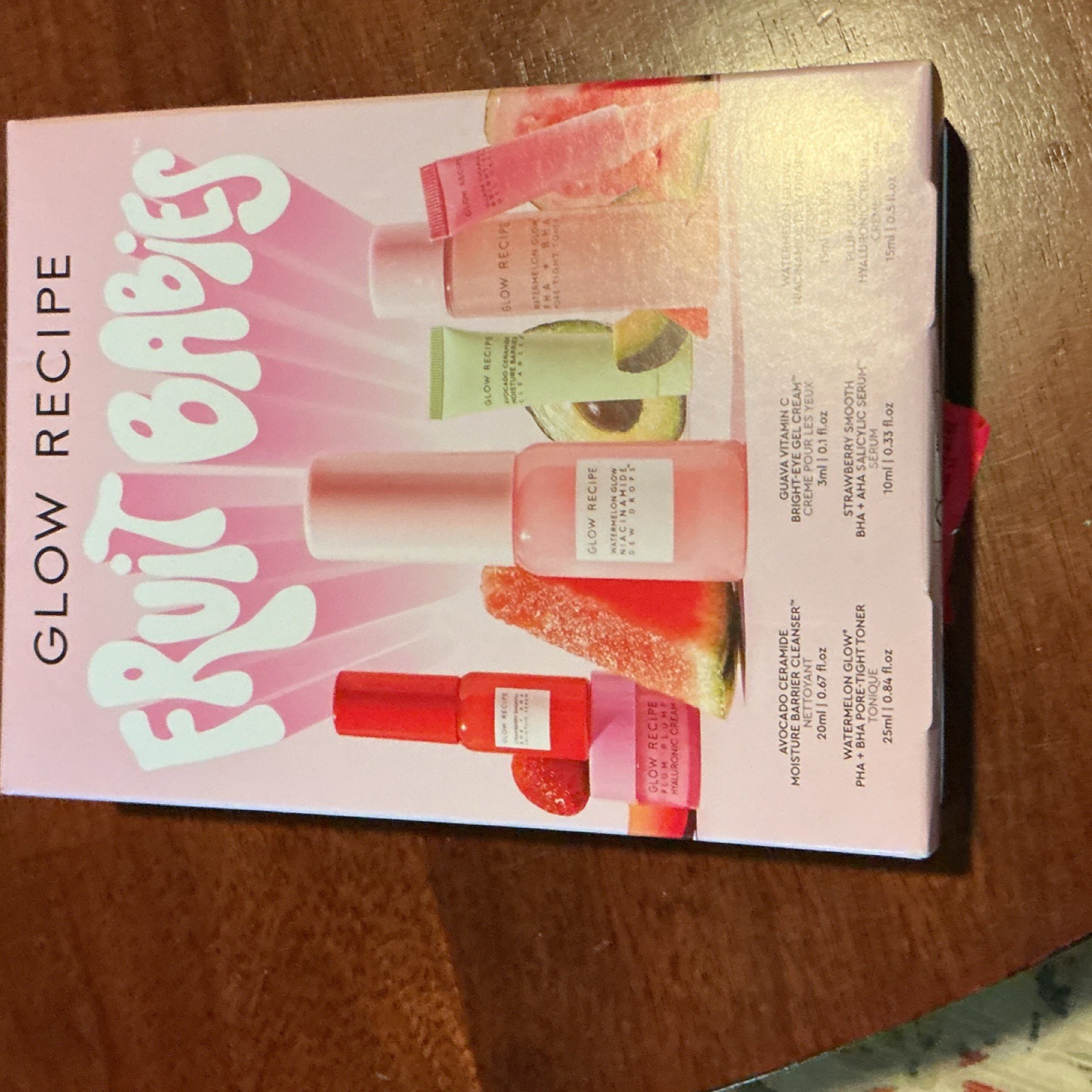 Glow Recipe Fruit Babies Skin Care Set Hydrating Avocado Wat