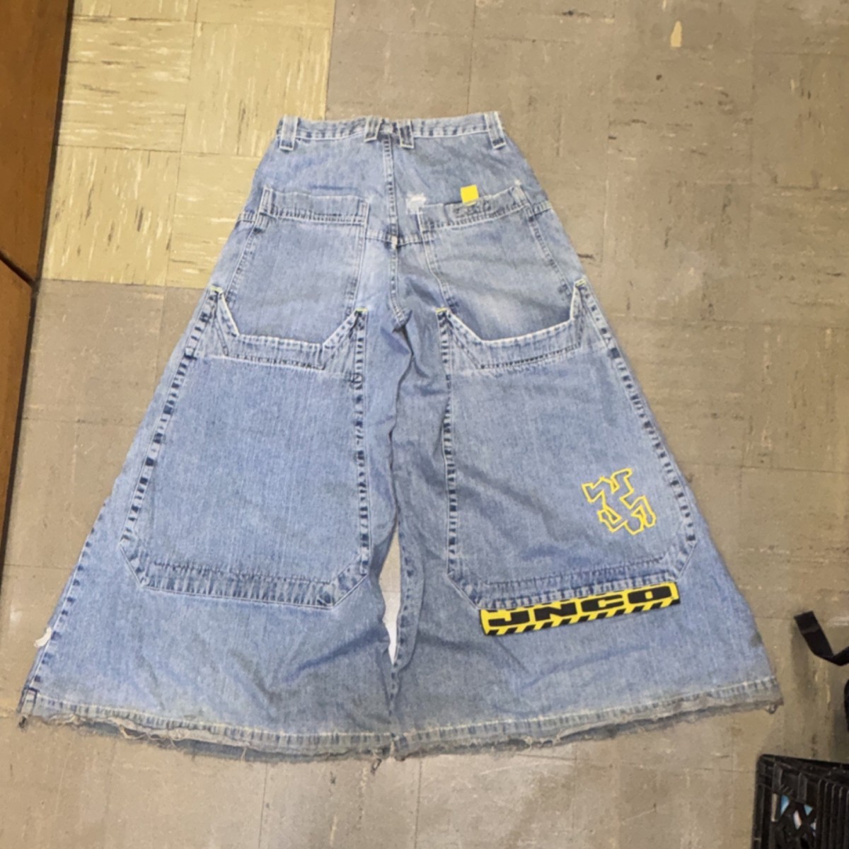 RARE* Original 90s JNCO Crime Scene Wide-Leg Vintage Blue Denim | eBay