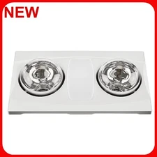 Aero Pure A515A-W 80 CFM Ceiling Mounted Exhaust Fan w/ Heat Lamps  r29