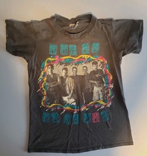 VTG New Kids on the Block On Tour Band Shirt NKOB 1989 Faded/Distressed Small