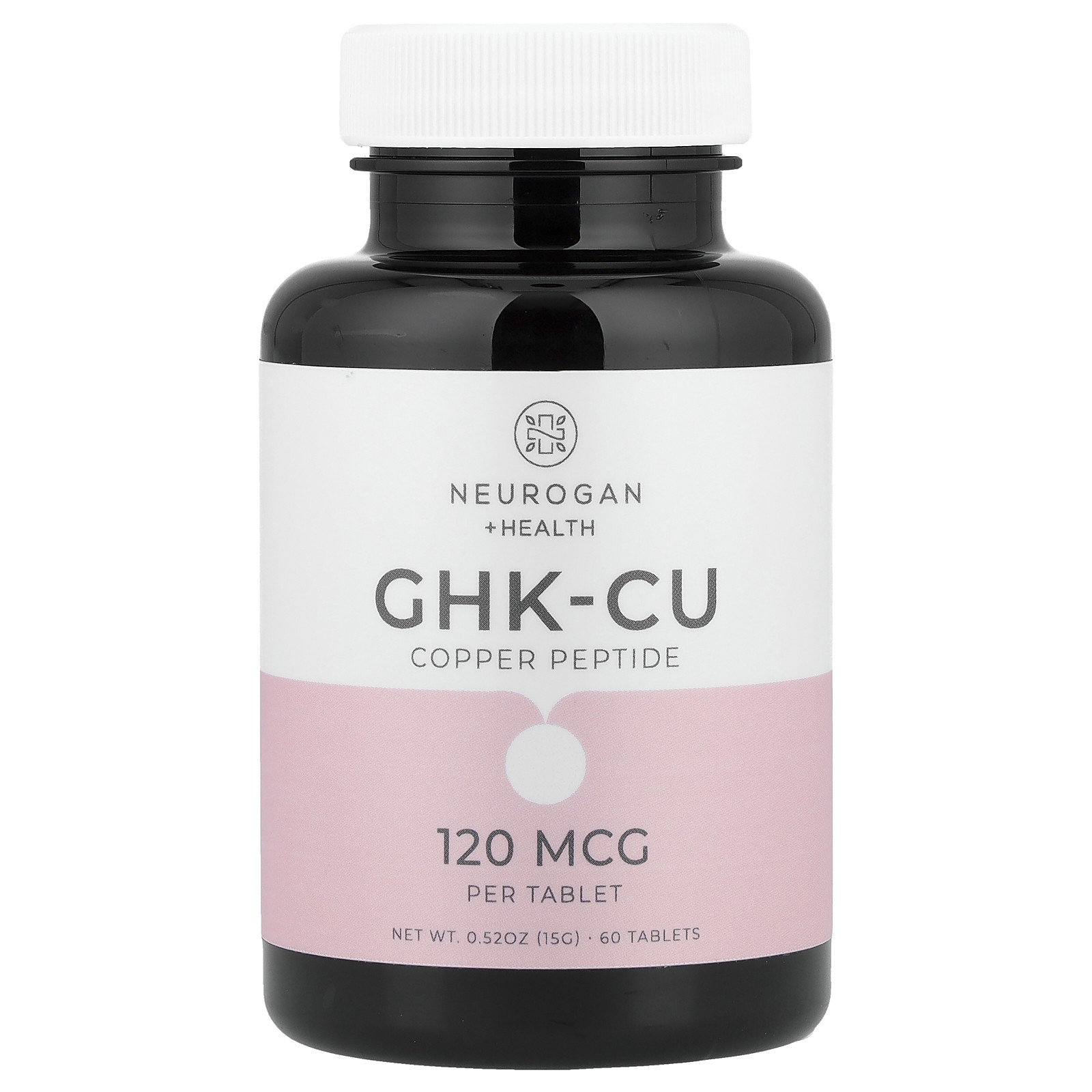 Copper Peptide GHK-CU, 120 mcg, 60 Tablets