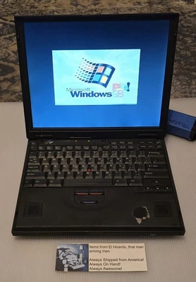 レア！　IBM ThinkPad Windows98 ノートパソコン IBM Windows 98 PC Laptops & Netbooks for sale | eBay