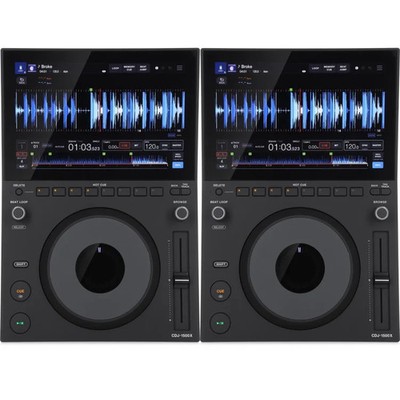 AlphaTheta CDJ-1500X DJ Media Player - Pair