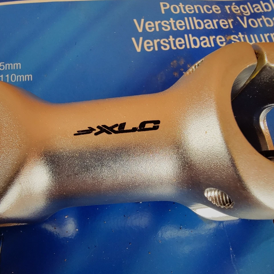 XLC 1" (22.2mm) Quill Adjustable Stem 100mm Length 25.4mm Clamp 0-60° NEW - Image 3 of 4