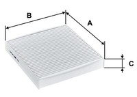 Valeo 715755 Filter, Innenraumluft FüR Abarth Passend FüR Fiat Lancia