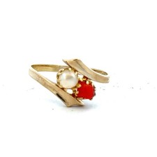 Ring 9 kt Gelbgold Gr. P (sh25300b)