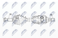 NTY Antriebswelle NPW-NS-110 FüR Nissan Micra 3 K12 Note E11 NE11 16V 160