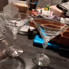 MAKER’S MARK BOURBON LIQUOR COCKTAIL MANHATTAN BAR GLASS CHAMPAGNE STEMWARE 2