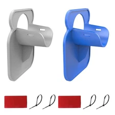 Swimming Pool Hose Holder Set Pack of 2 ABS Brackets for 38mm Pipe Stability