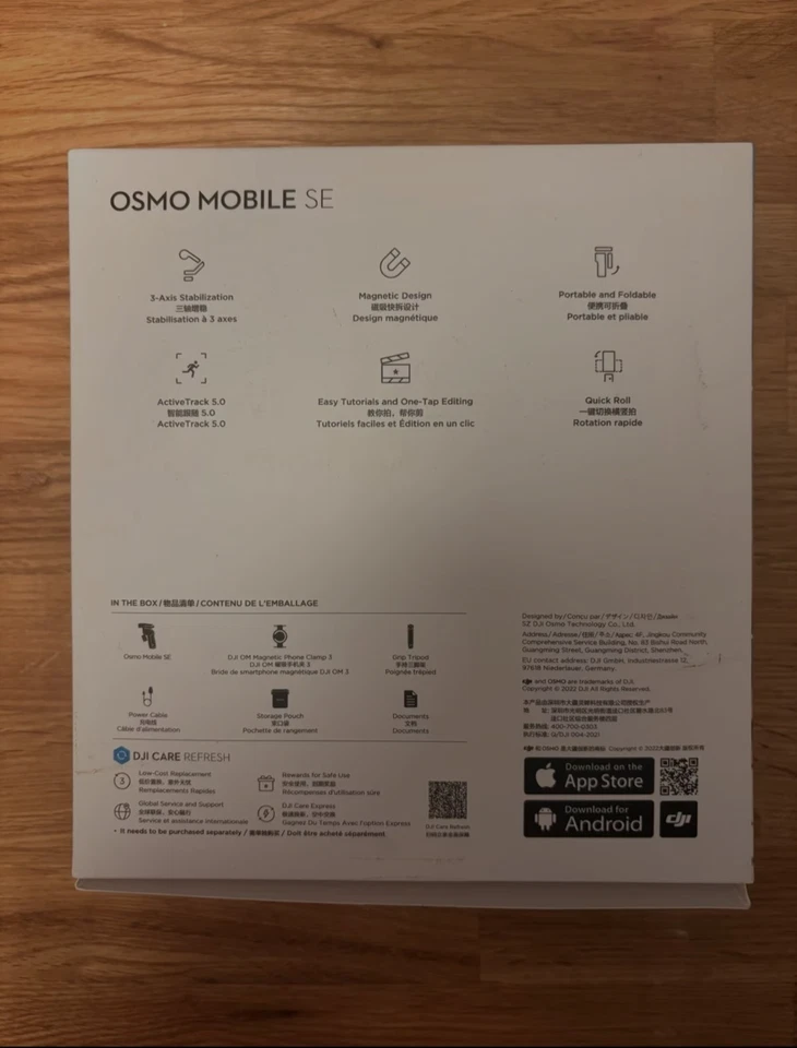 ✅ DJI OSMO Mobile SE Smartphone Gimbal . Original verpackt - Bild 2 von 2