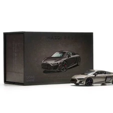 Masdi 1/64 2022 Audi R8 V10 Coupe Performance Gray Diecast Metal Car Model