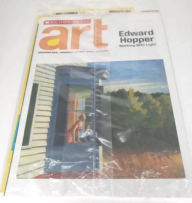 Art Scholastic magazine Edward Hopper Dec 2016 Light NEW Sealed FREE Shipping