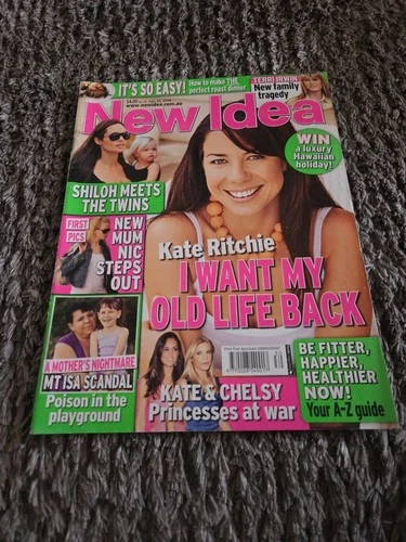 New Idea Magazine July 2008-Nicole Kidman-Kylie Minogue-Princess Mary 