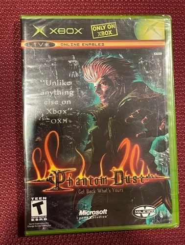 PHANTOM DUST AUTHENTIC MICROSOFT XBOX Y-FOLD ULTRA RARE BRAND NEW FACTORY SEALED