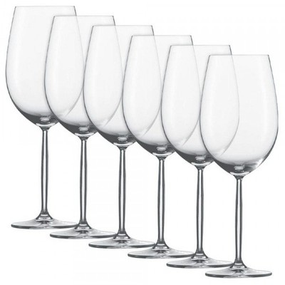 6 Stück Schott Zwiesel DIVA Rotweinglas /Bordeauxglas im Orginalkarton