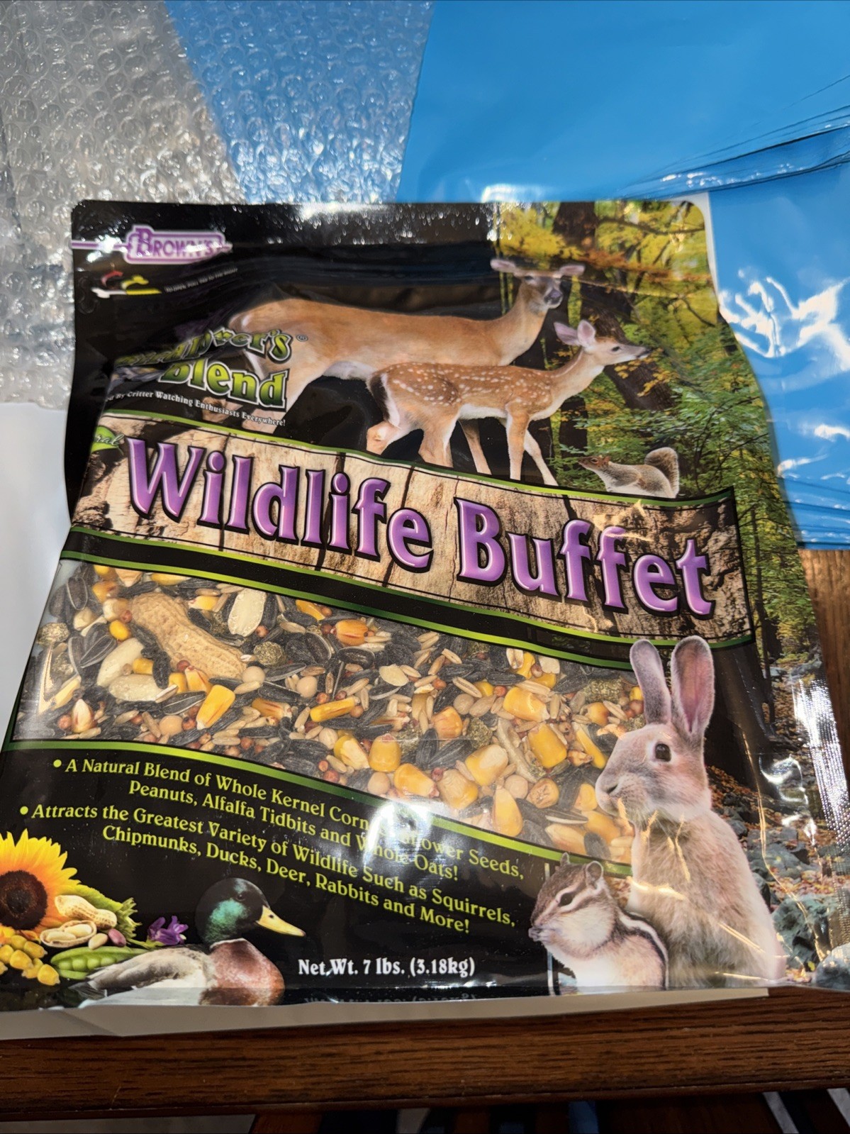 Brown's Bird Lover's Blend Wildlife Buffet Nature's Harvest 