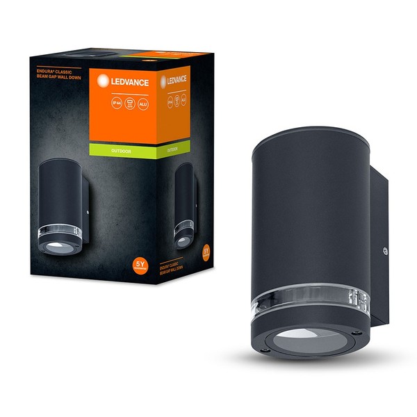 Ledvance AußEnleuchte Wandlampe Endura Beam Gap Dunklgrau IP44 Max. 35W GU10-image
