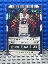 2020 Contenders Draft Picks Derrick Rose Game Ticket Blue Explosion #23