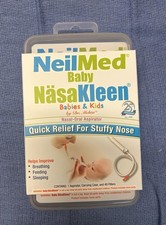 NeilMed Baby NasaKleen Nasal-Oral Aspirator Quick Relief Stuffy Nose Free Ship