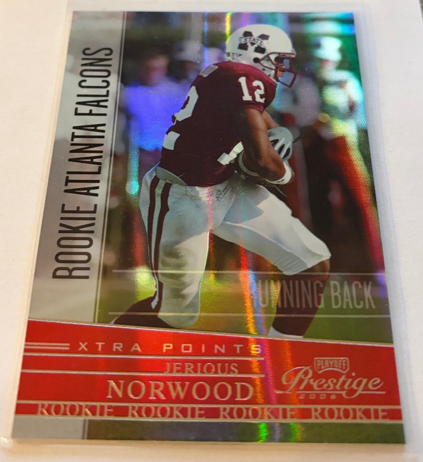 Jerious Norwood Playoff Prestige Xtra Points #201 Xtra Points-Red