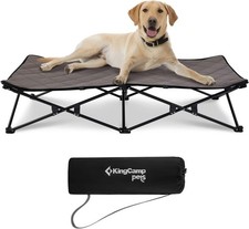 KINGCAMP PETS SEDUM LARGE PLUS DOG BED - BLACK