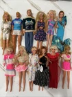 Vintage Mattel Barbie Doll Lot of 12 - Made in Malaysia