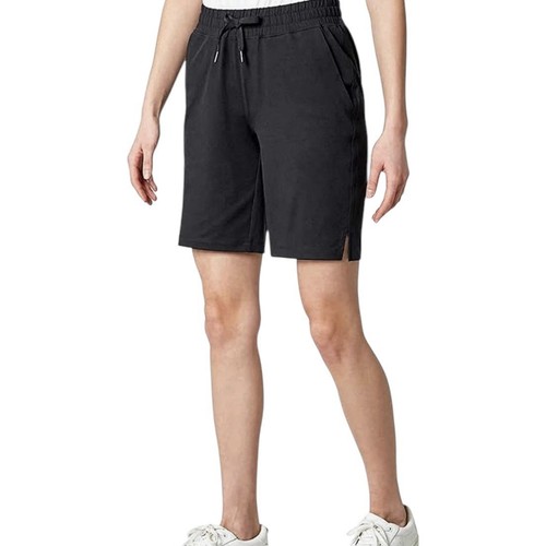 New Mondetta Womens Active Bermuda Short Black XS Extra Small Pull-on Relaxed - Picture 3 of 6