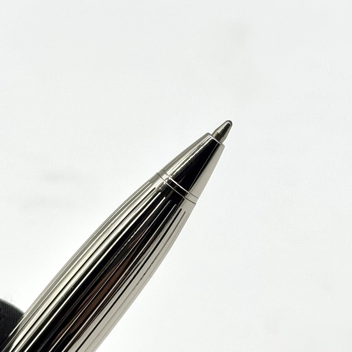 Cartier Pasha de Cartier Platinum Finish Ballpoint Pen w/Signature