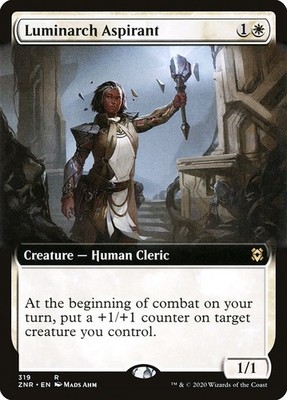 MTG Luminarch Aspirant [ZNR] #319