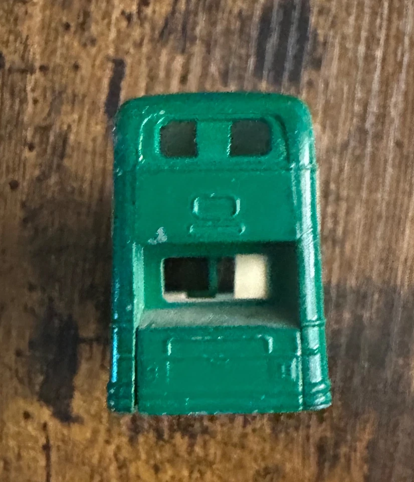 Esso Daimler 伦敦绿色巴士火柴盒额外汽油 1966 #74  — 第 4/4 张图片