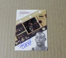 2012-13 Panini Signatures Sean Elliott Signatures Red Film #’d 17/25 Auto Spurs