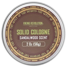 Viking Revolution Sandalwood Mens Solid Cologne Men 2 Oz 2 Ounce (Pack of 1) 