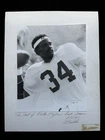 1987 WALTER PAYTON *TYPE 1 PHOTO* SIGNED BY PHOTOGRAPHER WILLIAM "BILL" BIELFUSS