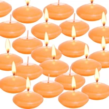 40 Pcs Floating Candles Centerpieces, 1.5 Inch Unscented Floating Candles Small 