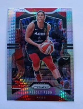 2020 20 Panini WNBA Prizm Kelsey Plum # 9 Las Vegas Aces Hyper Prizm