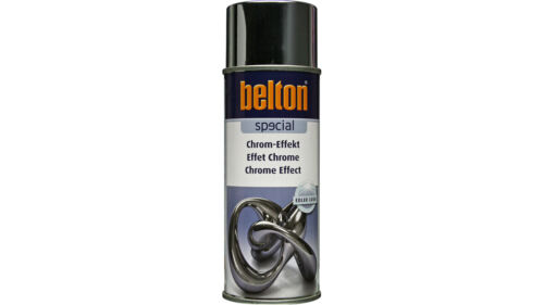 Belton Chrom-Effekt Spray 400ml Spraydose Chromsilber Farbe metallischer Glanz - Afbeelding 1 van 2