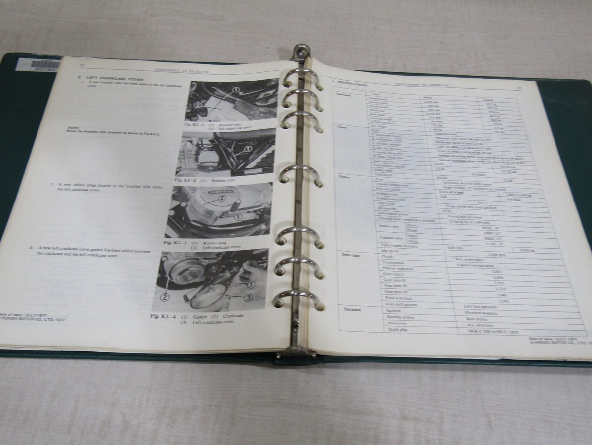 Xr75 Xr80 Service Manual Repair 1973-1983 Xr 75 80 (MT052397 Xr75 Xr80 Service Manual Repair 1973-1983 Xr 75 80 (MT052397