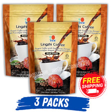 3 Packs DXN Lingzhi Black Coffee Ganoderma Reishi Instant Classic Cafe FREE SHIP