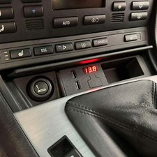 E46 Ashtray Voltmeter Quick Charge Usb-a Port