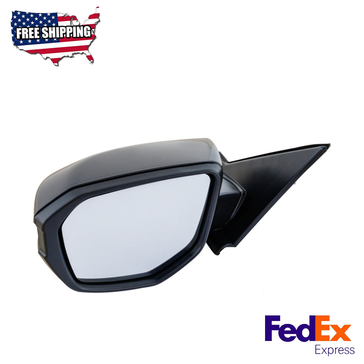 2017-2021 Honda Civic Power Heated Paintable Driver Side Mirror Replacement