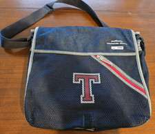 Tommy Hilfiger Navy Computer Book Travel Tote...